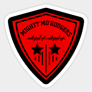 Logo simple rodgers mighty modification design is good Sticker